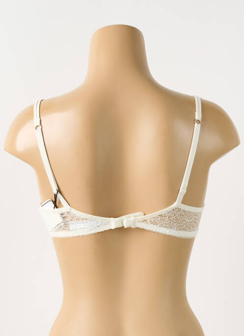 Soutien-gorge effet matière satinée haut soutien-gorge moulé blanc MARIE JO femme