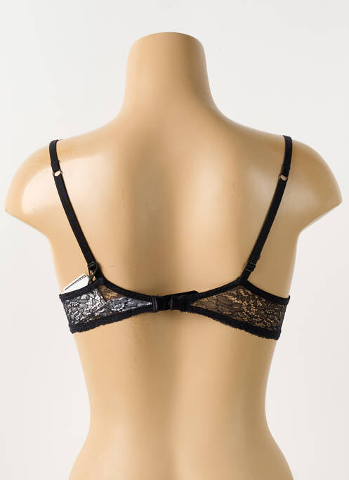 Soutien-gorge effet matière satinée haut soutien-gorge push-up noir MARIE JO femme