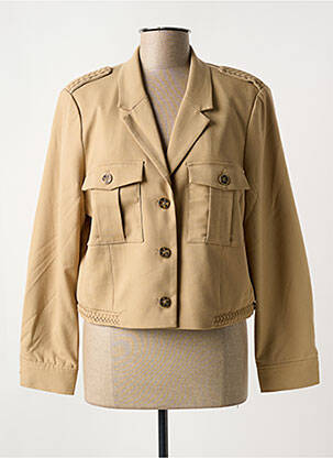 Blazer poches beige ELORA femme