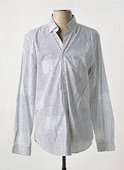 Chemise manches longues noir ELORA pour homme seconde vue