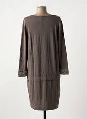 Robe courte vert ELORA pour femme seconde vue