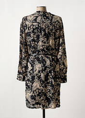 Robe mi-longue noir ELORA pour femme seconde vue