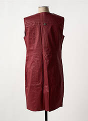 Robe mi-longue rouge ELORA pour femme seconde vue