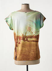 T-shirt vert ELORA pour femme seconde vue