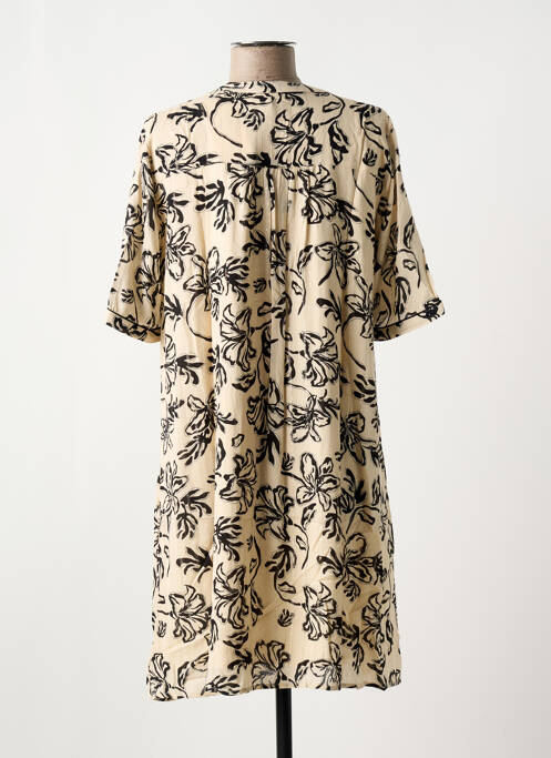 Robe courte beige ELORA pour femme