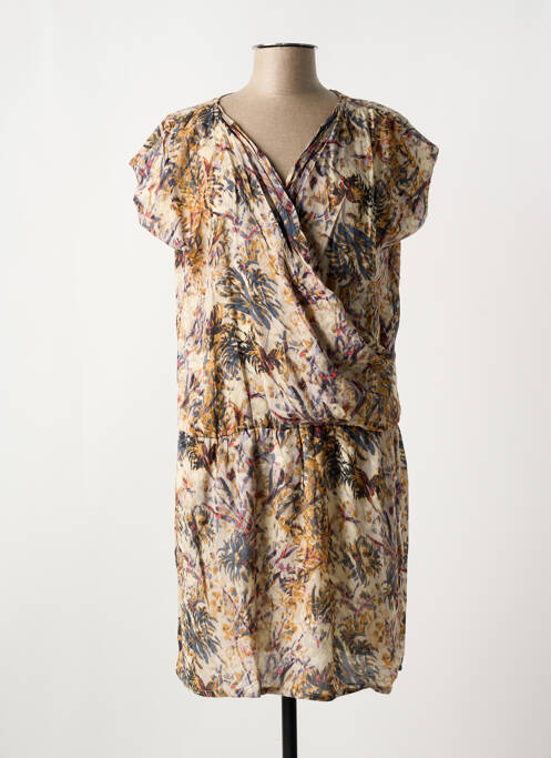 Robe courte gris ELORA pour femme