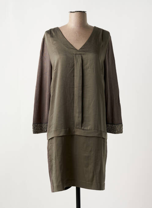 Robe courte vert ELORA pour femme