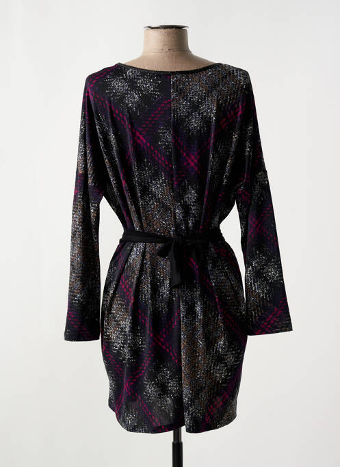 Robe courte violet ELORA femme