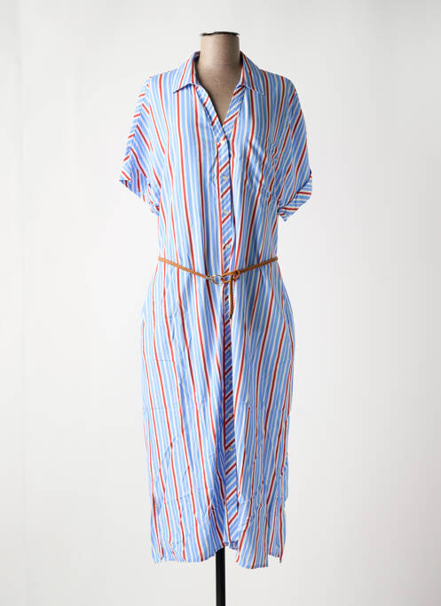 Robe longue bleu ELORA pour femme