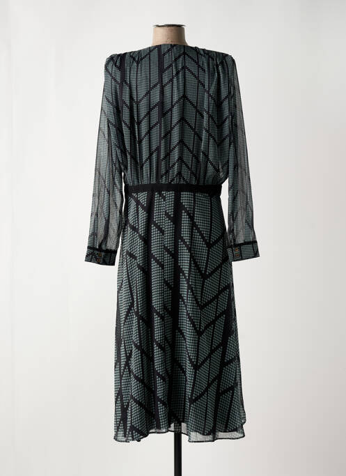 Robe longue noir ELORA pour femme