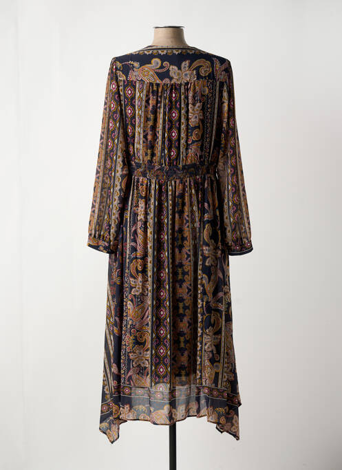 Robe longue noir ELORA femme