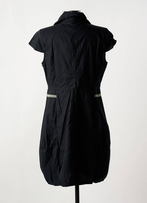 Robe mi-longue noir ELORA pour femme