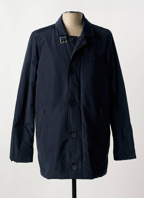 Trench bleu ELORA pour homme