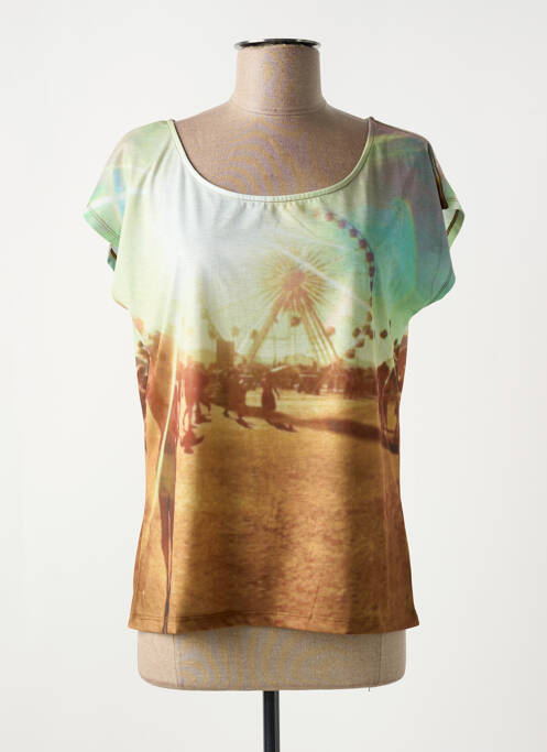 T-shirt vert ELORA pour femme