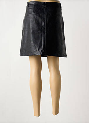 Jupe courte coupe évasée noir ELORA femme