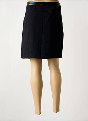 Jupe courte poches noir ELORA femme