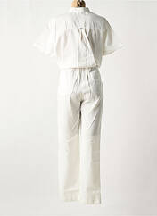 Combi-pantalon blanc ELORA pour femme seconde vue