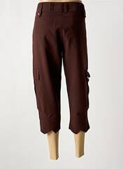 Pantacourt marron GEORGES FRANCK pour femme seconde vue