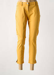 Pantalon 7/8 jaune ELORA pour femme seconde vue