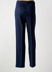 Pantalon droit bleu ELORA pour femme seconde vue