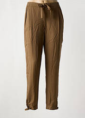 Pantalon droit marron ELORA pour femme seconde vue