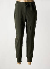 Pantalon slim vert ELORA pour femme seconde vue