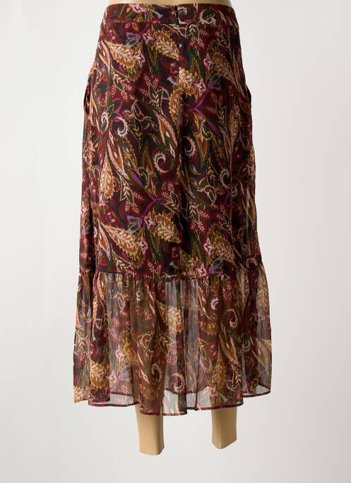 Jupe longue rouge ELORA pour femme