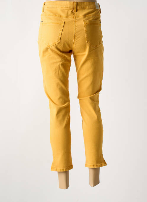 Pantalon 7/8 jaune ELORA pour femme