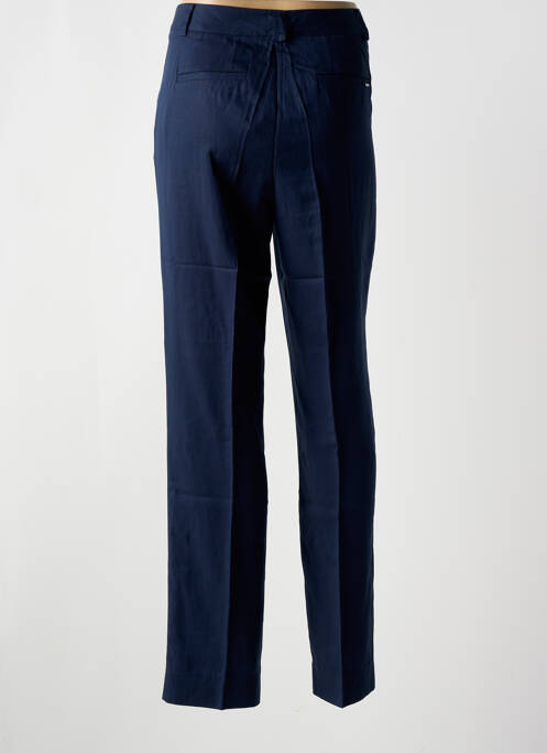 Pantalon droit bleu ELORA femme