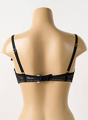 Soutien-gorge légère et transparente haut soutien-gorge emboitant noir LOU femme