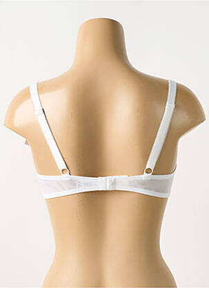 Soutien-gorge légère et transparente haut soutien-gorge emboitant blanc LOU femme