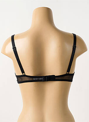 Soutien-gorge légère et transparente haut soutien-gorge emboitant noir LOU femme