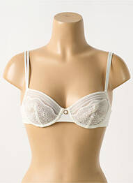 Soutien-gorge haut soutien-gorge balconnet haut soutien-gorge balconnet blanc LOU femme
