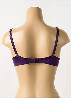 Soutien-gorge sans armature haut soutien-gorge emboitant violet BARBARA femme