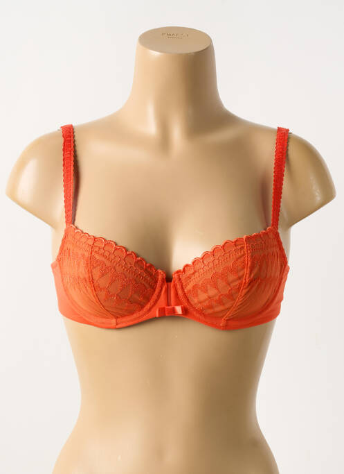 Soutien-gorge haut soutien-gorge balconnet haut soutien-gorge balconnet orange LOU femme