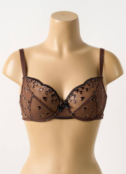 Soutien-gorge marron LOU pour femme
