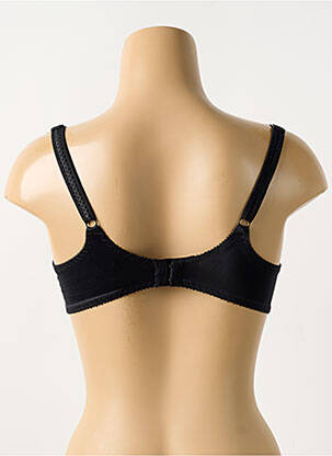 Soutien-gorge broderie haut soutien-gorge emboitant noir EMPREINTE femme