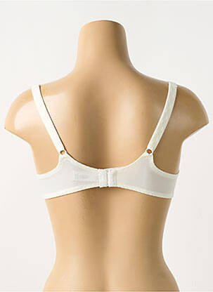 Soutien-gorge légère et transparente haut soutien-gorge emboitant blanc EMPREINTE femme