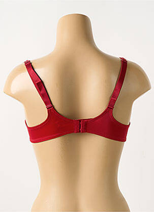 Soutien-gorge légère et transparente haut soutien-gorge emboitant rouge EMPREINTE femme