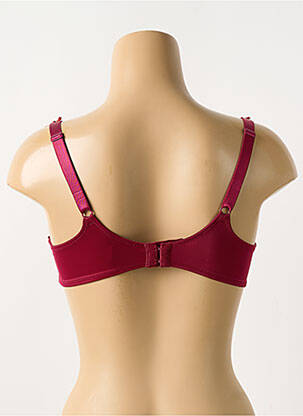 Soutien-gorge effet matière satinée haut soutien-gorge moulé violet EMPREINTE femme
