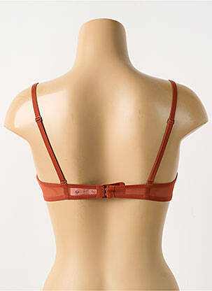 Soutien-gorge légère et transparente haut soutien-gorge emboitant marron SIMONE PERELE femme