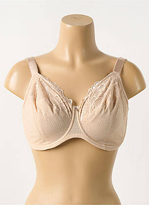 Soutien-gorge tissage dentelle haut soutien-gorge emboitant chair FANTASIE femme