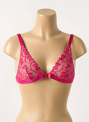 Soutien-gorge sans armature haut soutien-gorge emboitant rose VIKTOR & ROLF X AUBADE femme