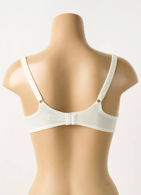 Soutien-gorge légère et transparente haut soutien-gorge emboitant blanc EMPREINTE femme