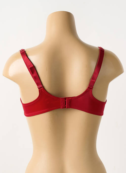 Soutien-gorge légère et transparente haut soutien-gorge emboitant rouge EMPREINTE femme