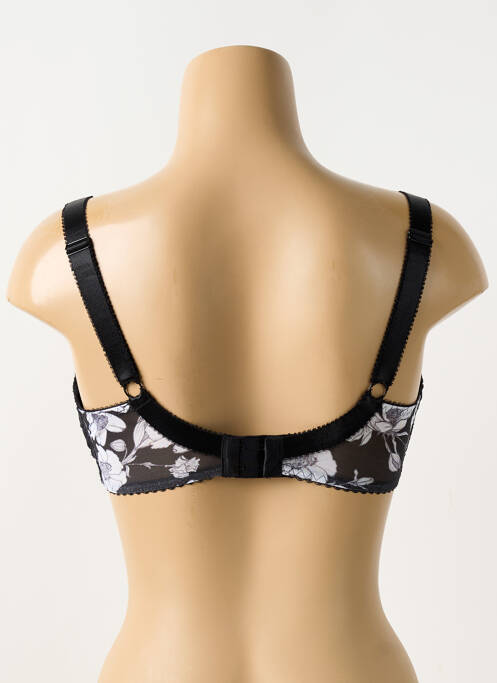 Soutien-gorge effet matière satinée haut soutien-gorge emboitant noir FANTASIE femme