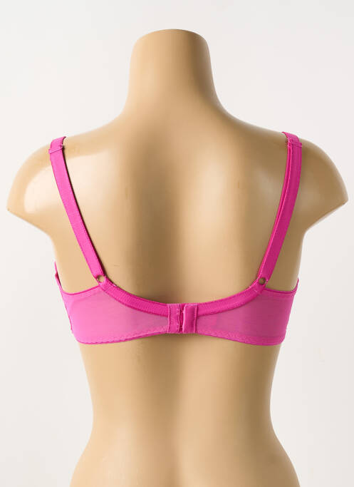Soutien-gorge tissage dentelle haut soutien-gorge emboitant rose FREYA femme