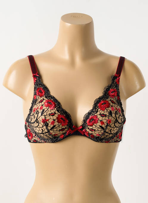 Soutien-gorge légère et transparente haut soutien-gorge emboitant noir AUBADE femme