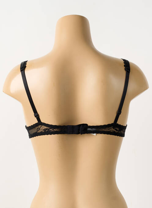 Soutien-gorge effet matière satinée haut soutien-gorge balconnet noir AUBADE femme