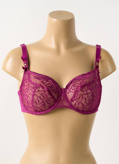 Soutien-gorge violet EMPREINTE pour femme